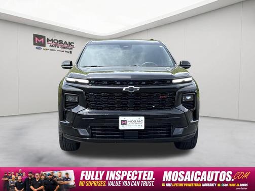 Mosaic Black Metallic 2025 Chevrolet Traverse RS