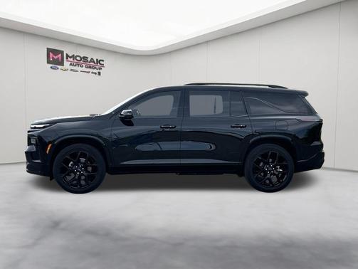 Mosaic Black Metallic 2025 Chevrolet Traverse RS