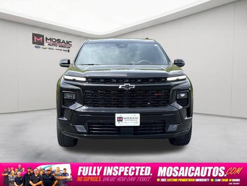Mosaic Black Metallic 2025 Chevrolet Traverse RS