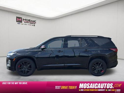 Black 2023 Chevrolet Traverse Premier
