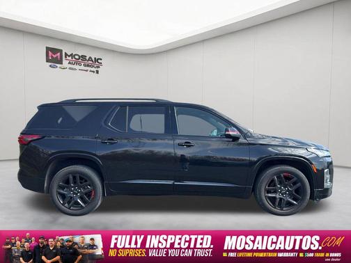 Black 2023 Chevrolet Traverse Premier