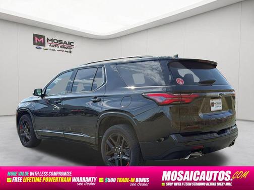 Black 2023 Chevrolet Traverse Premier