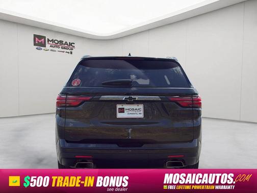Black 2023 Chevrolet Traverse Premier