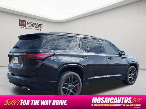 Black 2023 Chevrolet Traverse Premier
