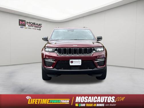 Velvet Red Pearlcoat 2025 Jeep Grand Cherokee Limited