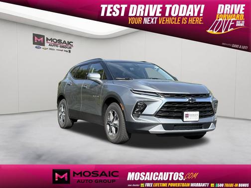 Sterling Gray Metallic 2026 Chevrolet Blazer 3LT