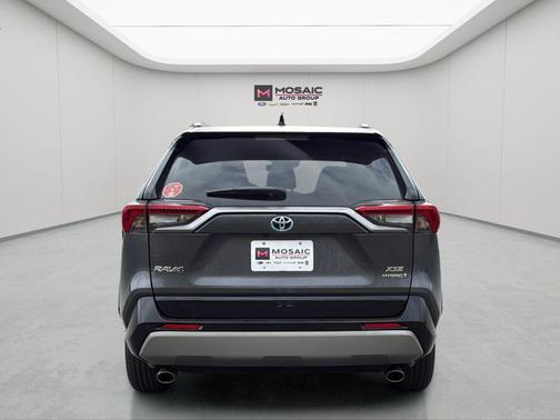 Magnetic Gray Metallic/Midnight Black Metallic 2024 Toyota RAV4 Hybrid SE