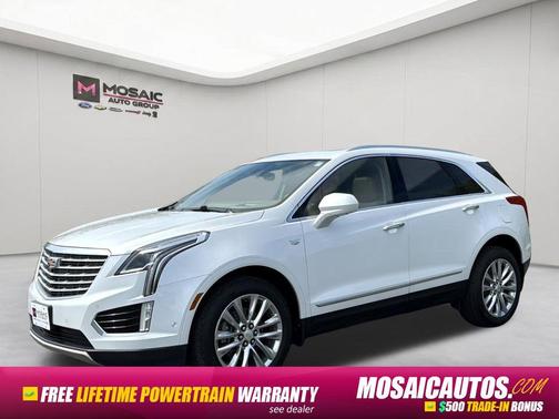 Crystal White Tricoat 2018 Cadillac XT5 Platinum