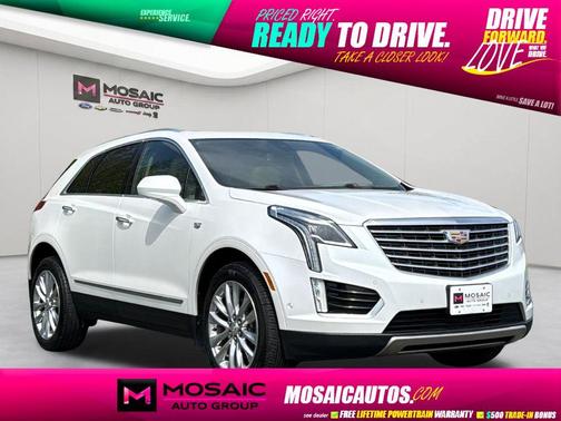 Crystal White Tricoat 2018 Cadillac XT5 Platinum
