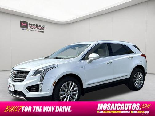Crystal White Tricoat 2018 Cadillac XT5 Platinum