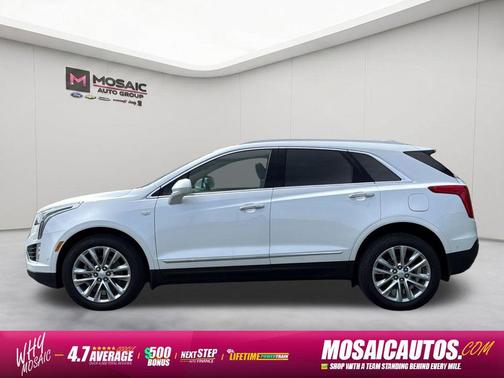 Crystal White Tricoat 2018 Cadillac XT5 Platinum