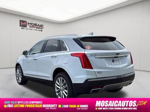Crystal White Tricoat 2018 Cadillac XT5 Platinum