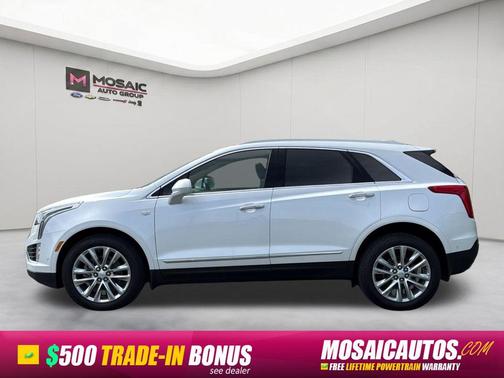 Crystal White Tricoat 2018 Cadillac XT5 Platinum