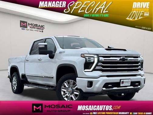 Pearl 2024 Chevrolet Silverado 3500 High Country