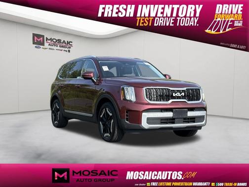 Dawning Red 2023 Kia Telluride EX