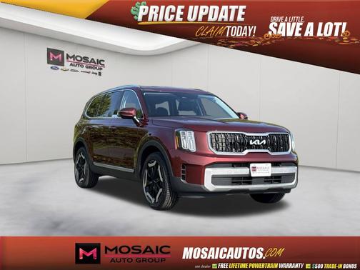 Dawning Red 2023 Kia Telluride EX