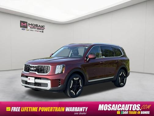 Dawning Red 2023 Kia Telluride EX