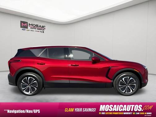 Radiant Red Tintcoat 2025 Chevrolet Blazer EV AWD LT