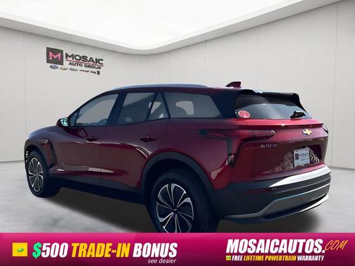 Radiant Red Tintcoat 2025 Chevrolet Blazer EV AWD LT