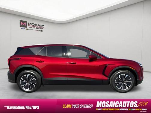 Radiant Red Tintcoat 2025 Chevrolet Blazer EV AWD LT
