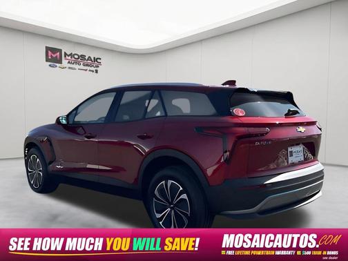 Radiant Red Tintcoat 2025 Chevrolet Blazer EV AWD LT