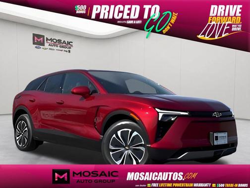 Radiant Red Tintcoat 2025 Chevrolet Blazer EV AWD LT