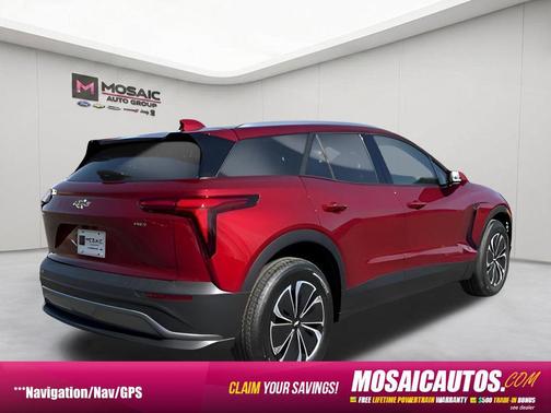 Radiant Red Tintcoat 2025 Chevrolet Blazer EV AWD LT