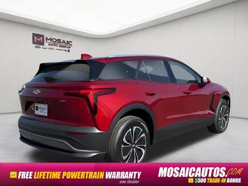 Radiant Red Tintcoat 2025 Chevrolet Blazer EV AWD LT