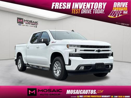 Summit White 2021 Chevrolet Silverado 1500 RST