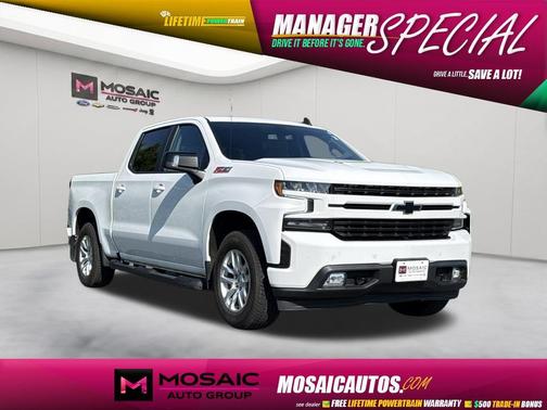 Summit White 2021 Chevrolet Silverado 1500 RST