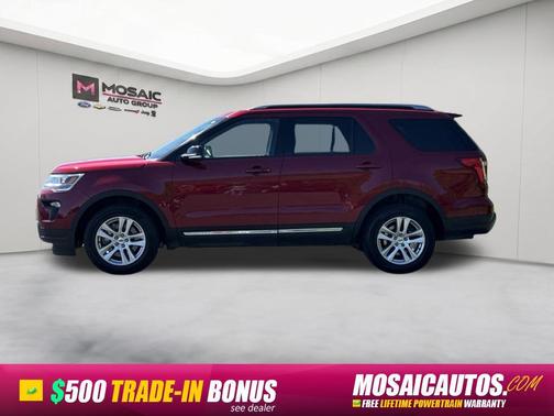 Ruby Red Metallic 2018 Ford Explorer XLT