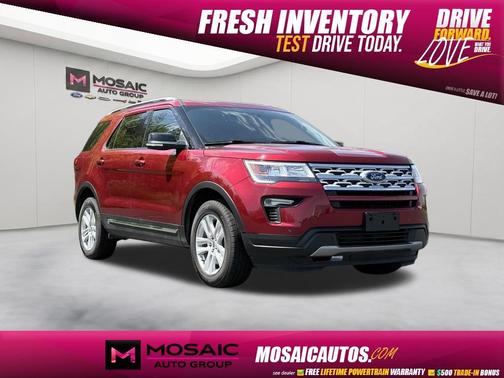 Ruby Red Metallic 2018 Ford Explorer XLT