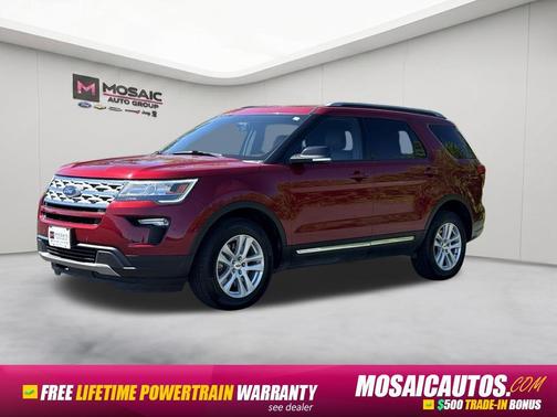 Ruby Red Metallic 2018 Ford Explorer XLT