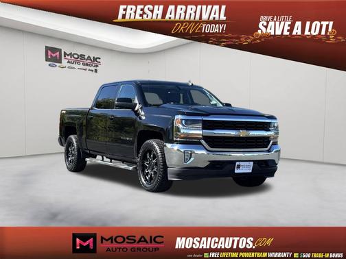 Black 2017 Chevrolet Silverado 1500 1LT