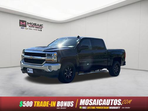 Black 2017 Chevrolet Silverado 1500 1LT