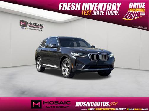 Dark Graphite 2024 BMW X3 xDrive30i