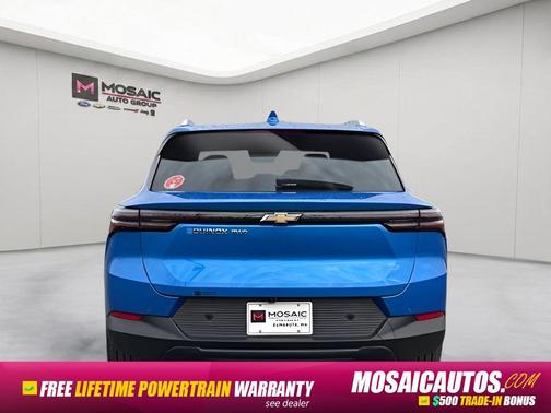 Riptide Blue Metallic 2026 Chevrolet Equinox EV LT
