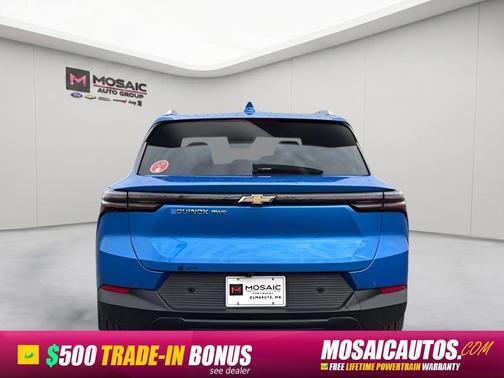 Riptide Blue Metallic 2026 Chevrolet Equinox EV LT