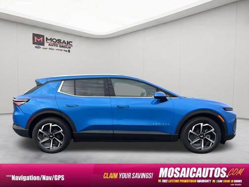 Riptide Blue Metallic 2026 Chevrolet Equinox EV LT