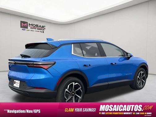 Riptide Blue Metallic 2026 Chevrolet Equinox EV LT