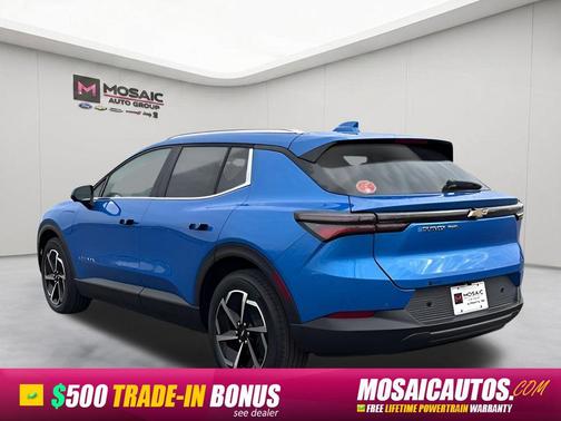Riptide Blue Metallic 2026 Chevrolet Equinox EV LT