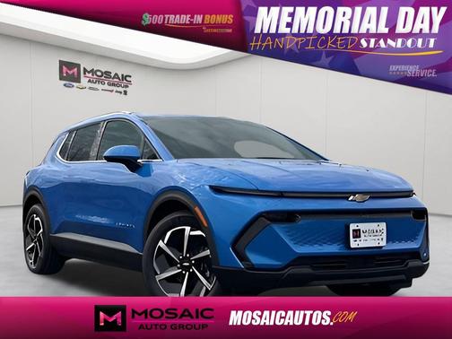 Riptide Blue Metallic 2026 Chevrolet Equinox EV LT