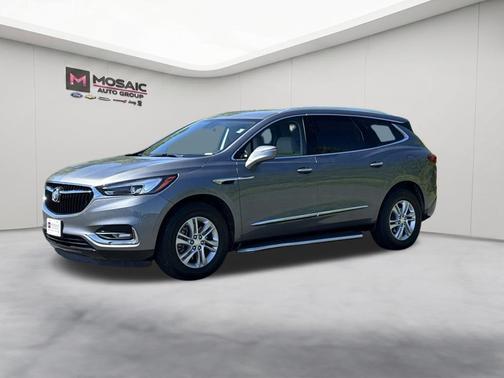 Satin Steel Metallic 2018 Buick Enclave Essence