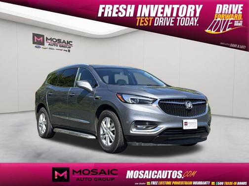 Satin Steel Metallic 2018 Buick Enclave Essence
