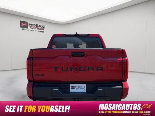 Supersonic Red 2024 Toyota Tundra Hybrid Limited