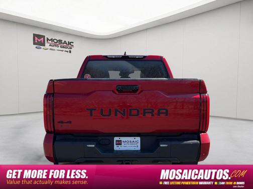 Supersonic Red 2024 Toyota Tundra Hybrid Limited