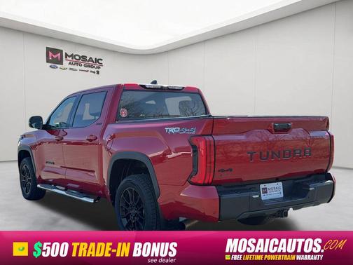 Supersonic Red 2024 Toyota Tundra Hybrid Limited