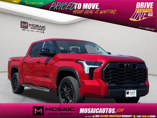 Supersonic Red 2024 Toyota Tundra Hybrid Limited