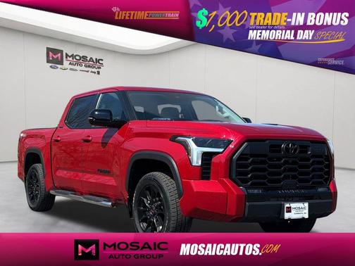 Supersonic Red 2024 Toyota Tundra Hybrid Limited