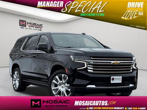 Black 2023 Chevrolet Tahoe 4WD High Country
